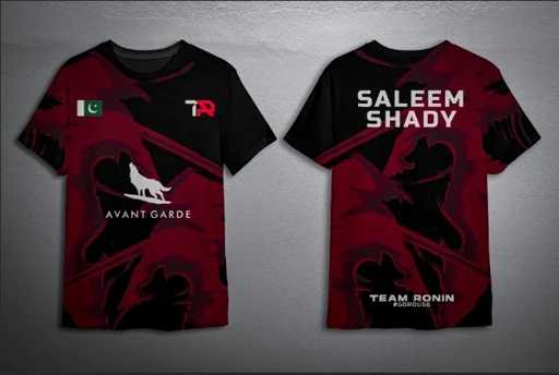 Saleem Shady esports team jersey