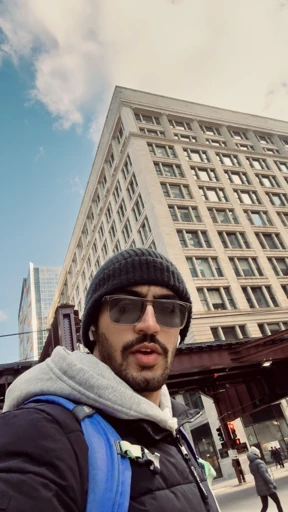 A winter day in the city