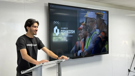 Presenting a project to a group